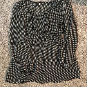 Black and White Polka Dot Women’s Skirt - Unknown Brand